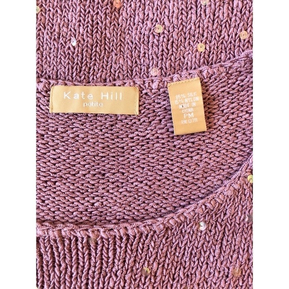 NWT Kate hill sleeveless sweater size M​ - Picture 6 of 6